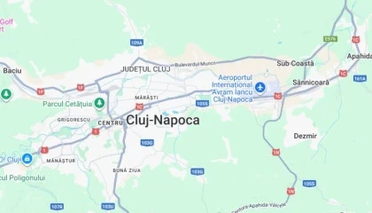 Cluj napoca harta