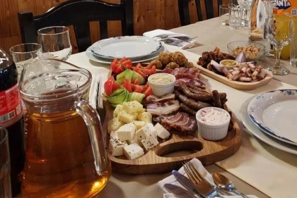 Masa festiva de Craciun traditional